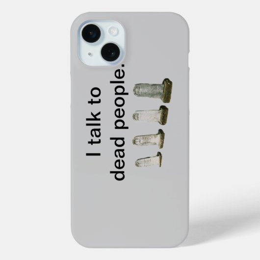 Fall - Ich spreche mit toten Menschen Case-Mate iPhone Hülle (Rückseite)