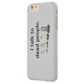 Fall - Ich spreche mit toten Menschen Case-Mate iPhone Hülle (Rückseite Links)