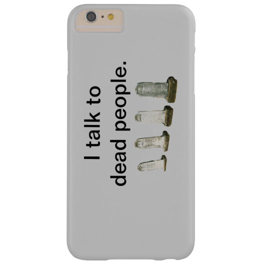 Fall - Ich spreche mit toten Menschen Case-Mate iPhone Hülle (Rückseite)