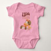 Fall Igel Baby Strampler (Vorderseite)