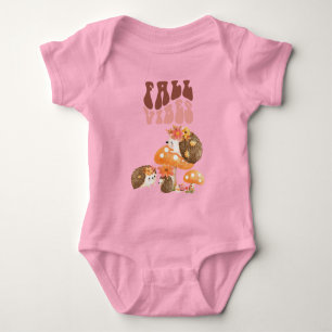Fall Igel Baby Strampler