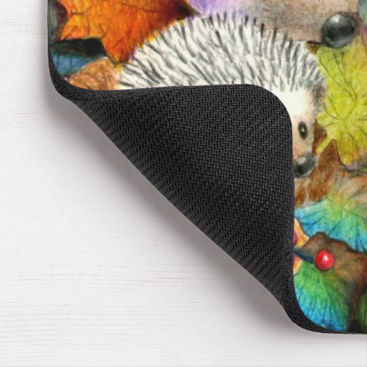 Fall-Igel Mousepad Mäusematte (Ecke)