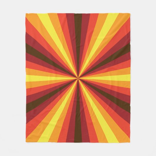 Fall Illusion Fleece Blanket (Vorderseite)