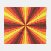 Fall Illusion Fleece Blanket (Vorderseite (Horizontal))