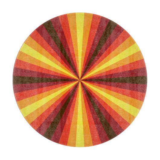 Fall Illusion Glass Cutting Board Schneidebrett (Vorderseite)