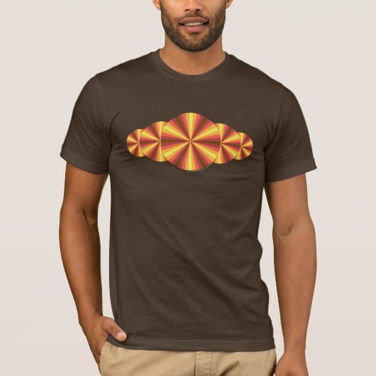 Fall Illusion Männerdunkel-Shirt T-Shirt (Vorderseite)