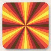Fall Illusion Square Untersetzer (Vorderseite)
