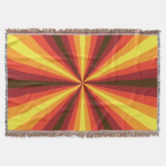 Fall Illusion Throw Blanket Decke (Vorderseite)