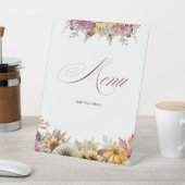 Fall im Brautparty Liebe Sockelschild (In SItu)