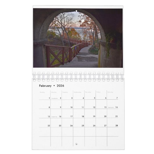 Fall im Hudson-Tal Kalender (Feb 2026)
