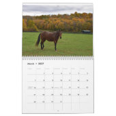 Fall im Hudson Valley New York Calendar Kalender (Mär 2027)