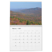 Fall im Hudson Valley New York Calendar Kalender (Feb 2027)
