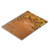 Fall Imitate Golden Leaf Kunst, Dichtung und Musik Notizblock (Linke Seite)