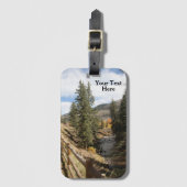 Fall in Aspen Gepäckanhänger (Vorderseite Vertikal)