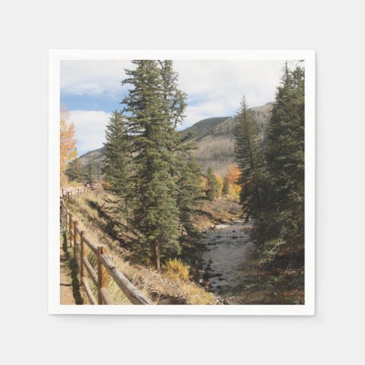 Fall in Aspen Serviette (Vorderseite)