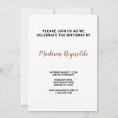 Fall in Aspen Trees (Rückseite)