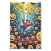 Fall in bubble fotodruck (Vorne)