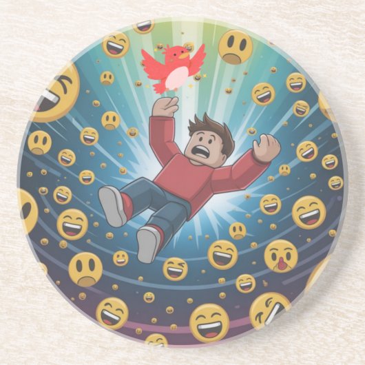 Fall in bubble getränkeuntersetzer (Vorne)