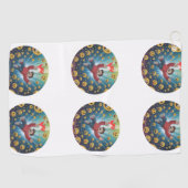 Fall in bubble golfhandtuch (Horizontal)