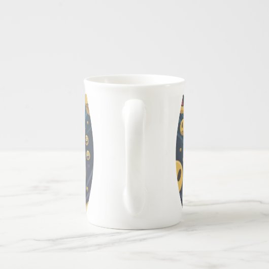 Fall in bubble porzellantasse (Rückseite)