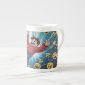 Fall in bubble porzellantasse (Vorderseite Rechts)