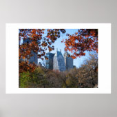 FALL IN CENTRAL PARK NYC Fotoplakat Poster (Vorne)