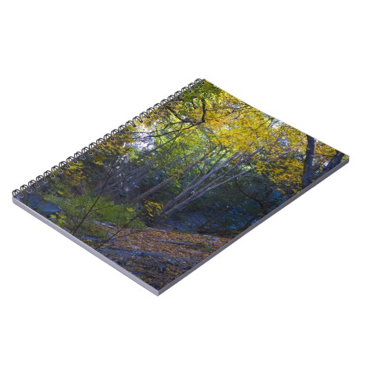 Fall in den Bergen 2 Notizblock (Linke Seite)