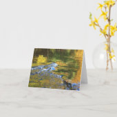 Fall in den Fluss Karte (Gelbe Blume)