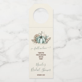 Fall in der Liebe, Blue Pumpkin, Blumenkürbis, Bra Flaschenanhänger