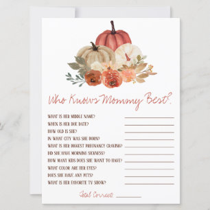 Fall in der Liebe, die Mama das beste Baby Shower Einladung