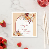 FALL IN DER LIEBE FLORALLES ARCHIV BRAUTPARTY SERVIETTE (Beispiel)