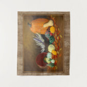 Fall "In der Saison" Fine Art Still Life Tapestati Wandteppich (Vorderseite)