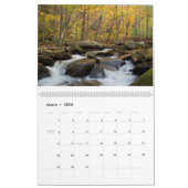 Fall in die rauchigen Berge Kalender (Mär 2026)