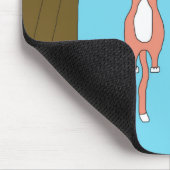 Fall in dort Mousepad mit Eibisch die Katze (Ecke)