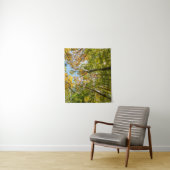 Fall in einem Wald in Amesbury, Massachusetts Wandteppich (Beispiel)