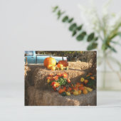 Fall in Ellington, CT. Postkarte (Stehend Vorderseite)