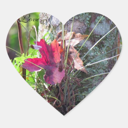 FALL IN Liebe! Aufkleber (Vorderseite)