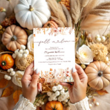 Fall in Liebe Boho Rustic Pumpkin Brautparty