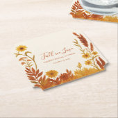 "Fall in Liebe" Brautparty Wasserfarben Untersetzer (angewinkelt)