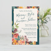 Fall in Liebe Einladung (Stehend Vorderseite)