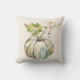 Fall in Liebe Elegant Pumpkin Kalligraphie Skript Kissen