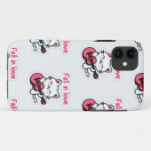 "Fall in Liebe Kitty Sticker" Case-Mate iPhone Hülle (Rückseite (Horizontal))