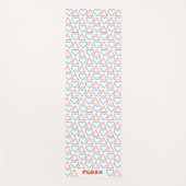 "Fall in Liebe mit Wandel" Doppelseitiger Yogamatt Yogamatte (Vorderseite)