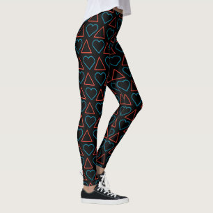 "Fall in Liebe mit Wandel" MusterLeggings Leggings