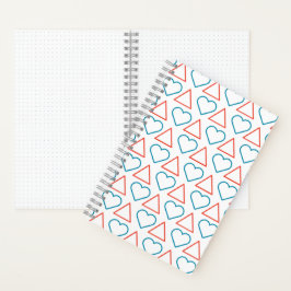 "Fall in Liebe mit Wandel" SpiralNotebook Notizblock
