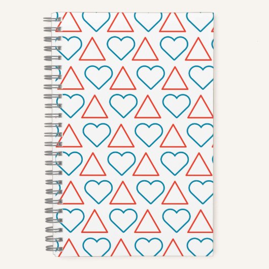 "Fall in Liebe mit Wandel" SpiralNotebook Notizblock (Vorderseite)