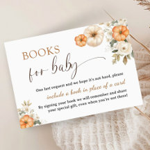 Fall in Liebe Pumpkin Baby Duschbücher für Baby