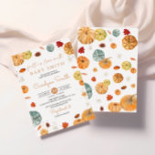 Fall in Liebe Pumpkin Baby Dusche Einladung
