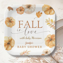 Fall in Liebe Pumpkin Baby Duschpapier