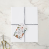 Fall in Liebe Pumpkin Girl Babydusche Geschenkanhänger (Mit Garn)